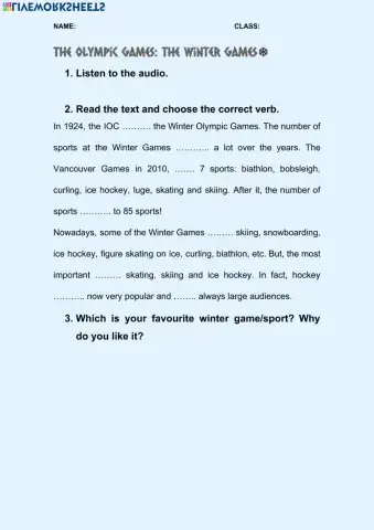 Reading Olympic Games (part3)