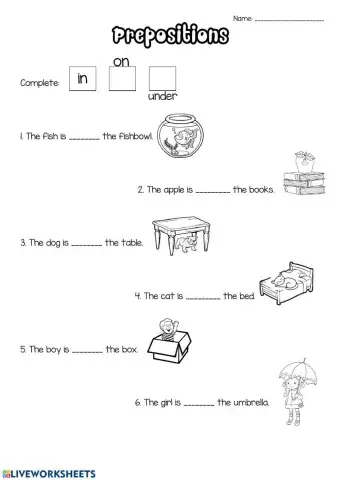Prepositions