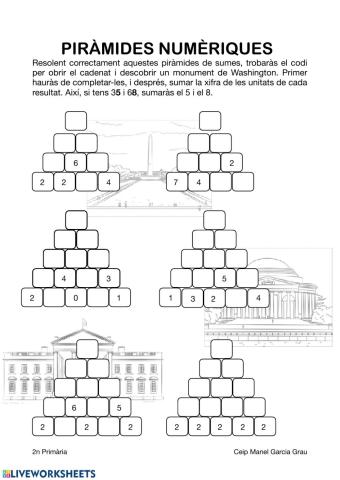 Piràmides numèriques