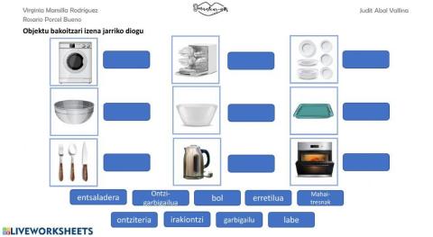 Hiztegia sukaldea idatzita