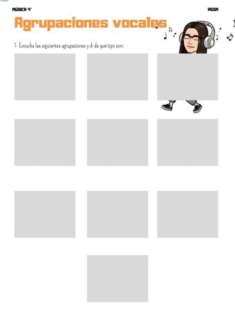 Agrupaciones vocales