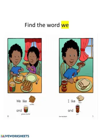 Sight Word-we