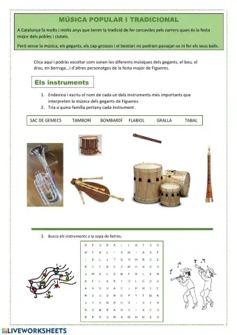 Música popular i tradicional