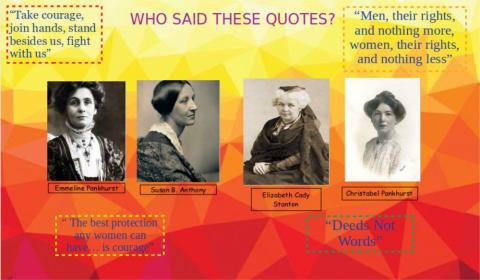 Famous Suffragetes Quotes