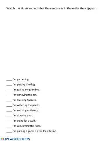 What I'm doing during quarantine