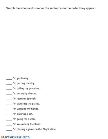 What I'm doing during quarantine