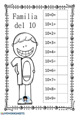 Familia del 10