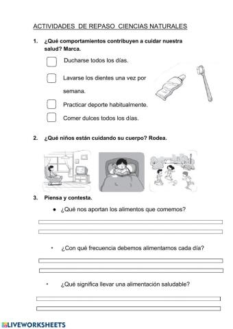 Alimentación saludable