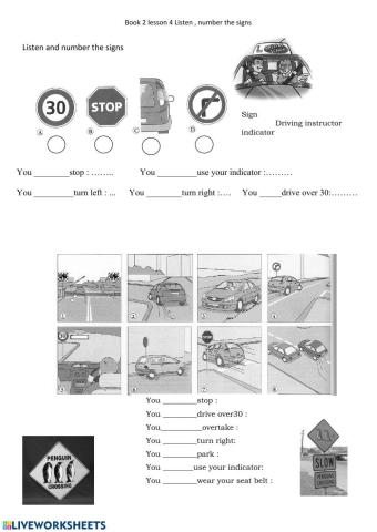 E6-B2L4-The driving lesson