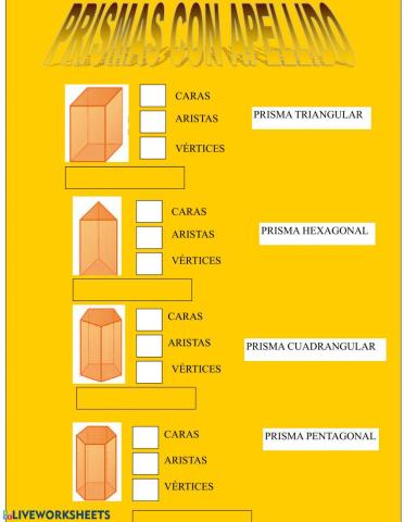 Prismas con apellido
