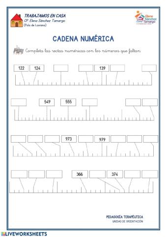 Cadena numérica