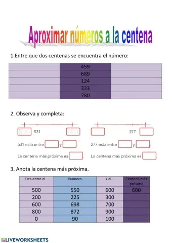 Aproximar a la centena
