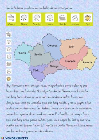 ¿QUÉ TIEMPO HACE HOY EN ANDALUCÍA?