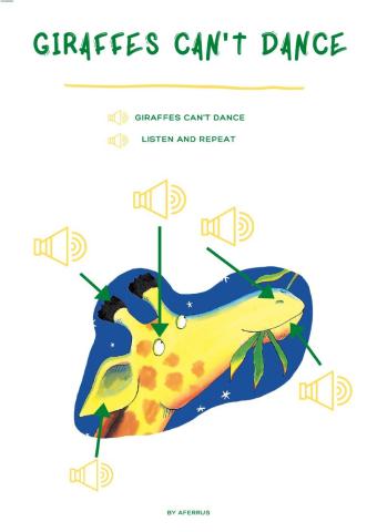 Giraffes can't dance