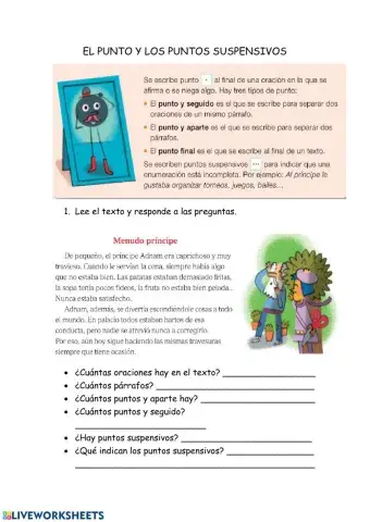 Punto y punto suspensivos