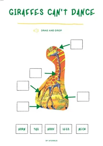 Giraffes can't dance