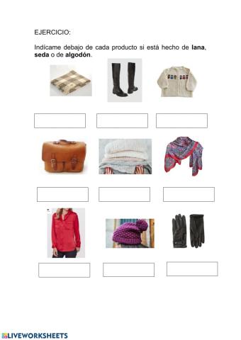 Materiales de origen animal