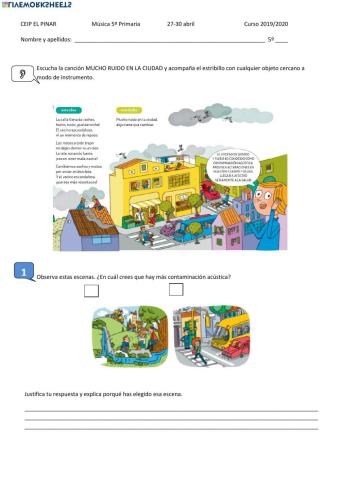 Mucho ruido en la ciudad