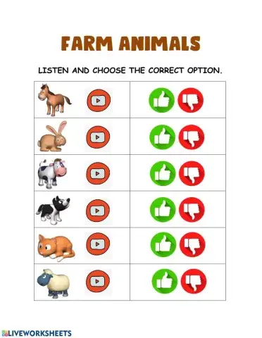 Farm animals
