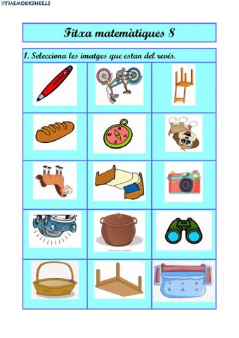 Fitxa de matemàtiques 8