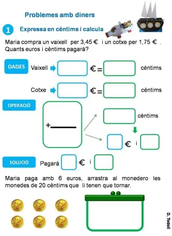 Problemes amb euros i cèntims
