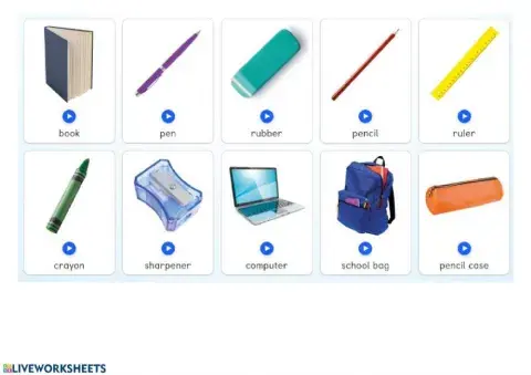 School objects
