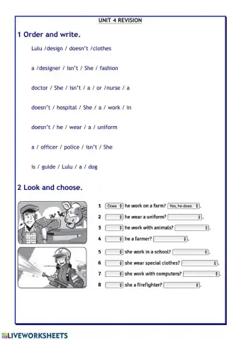 Present simple - revision
