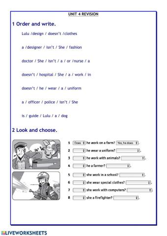 Present simple - revision