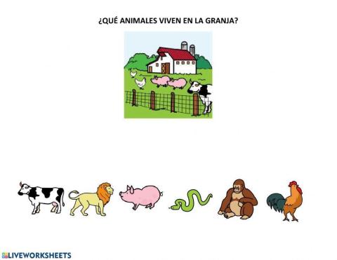 Animales de la granja