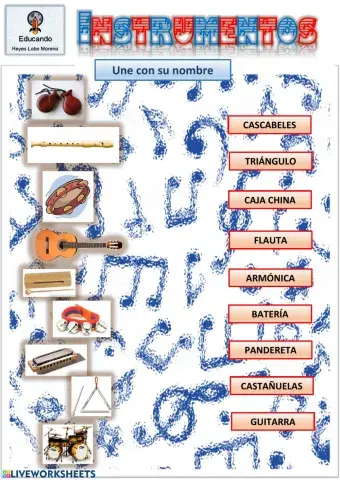 Discriminación auditiva de instrumentos