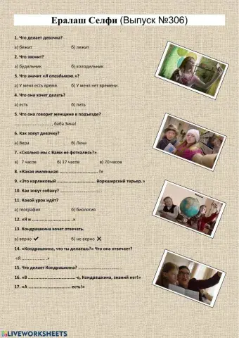 Селфи (Ералаш выпуск №306)