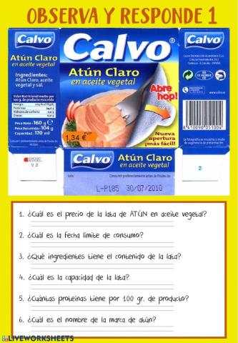 Observo y respondo 1