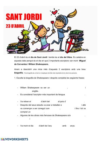 Biografia Shakespeare