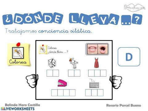 ¿Dónde lleva?...D?