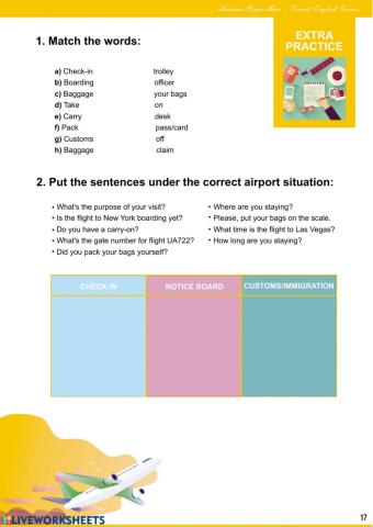 Travel English - At the airport