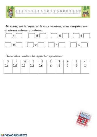 Números hasta el 20