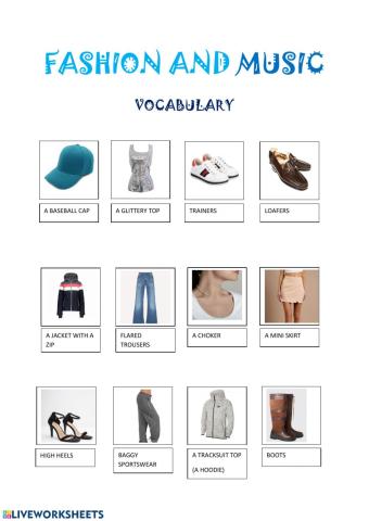 fashion and music
