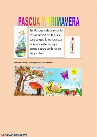 Pascua y Primavera