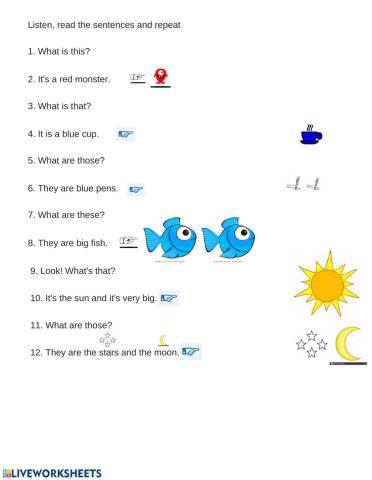 What's this? What's that? 2