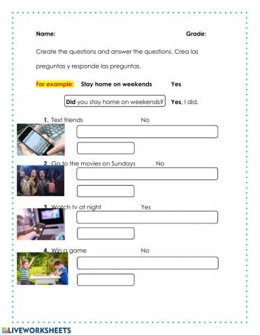 Use of did and didn-t