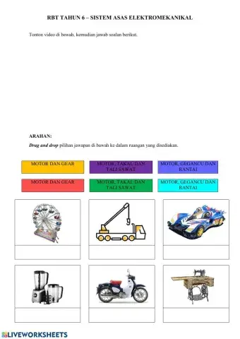 Rbt tahun 6 - Sistem Asas Elektromekanikal