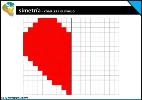 Simetría - corazón