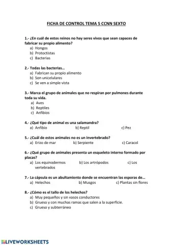 TEMA 5 CCNN SEXTO