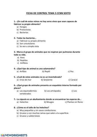 TEMA 5 CCNN SEXTO