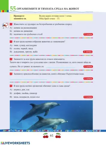 Човекът и природата 4 клас