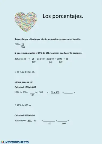 Porcentajes