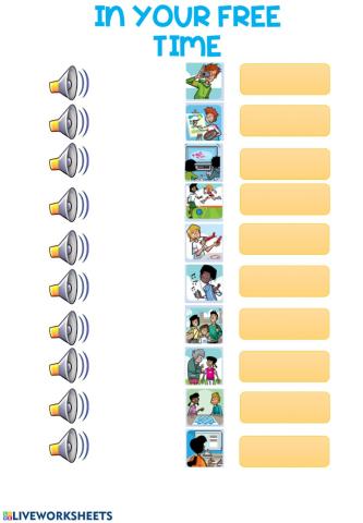 Free time activities