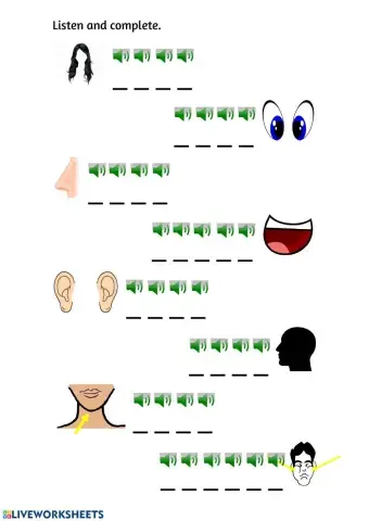 BODY Write by spelling