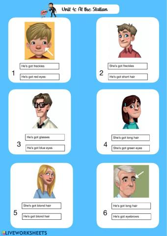 2nd grade Unit 4: At the station