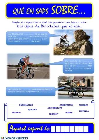 Que saps sobre... Ciclismo 04